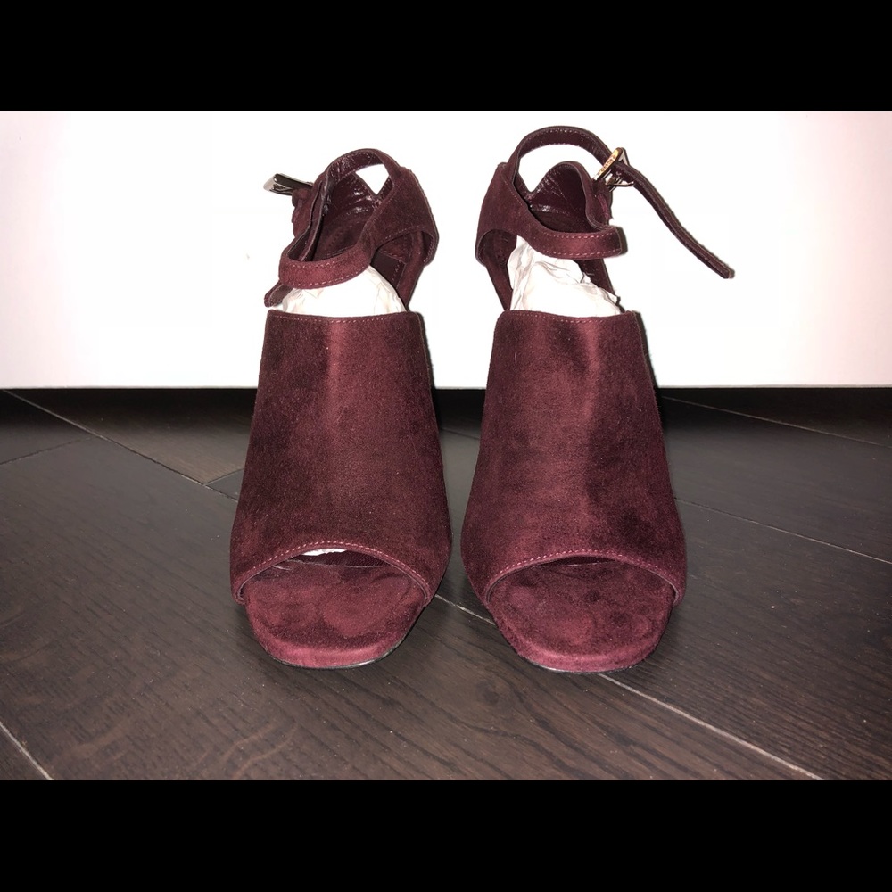 PRADA authentic burgundy heels
